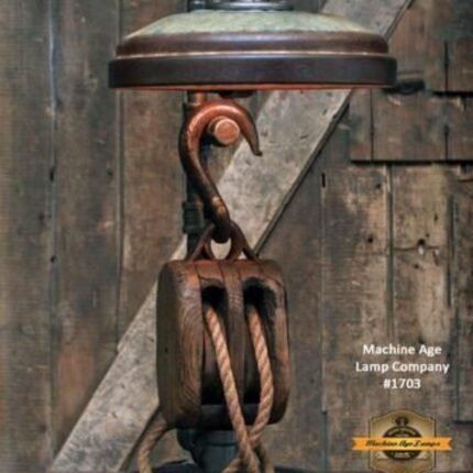 PLUMBING STEAM GAUGE FLOOR LAMP