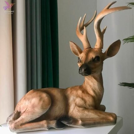 DEER NATURE'S NOBILITY STATUE