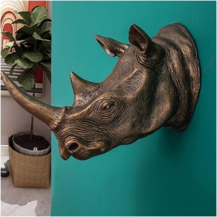 RHINO WALL MOUNTED TROPHY